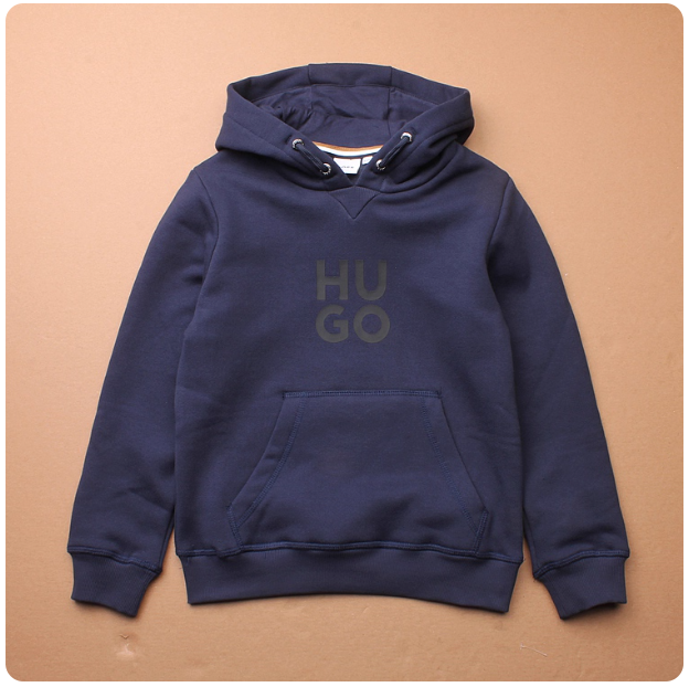 Children's clothing Spring and Autumn Boys Brushed Hooded Sweatshirt Foreign Trade Children's Clothing Boys Baby Pullover Hoodie 6-16 Years Old