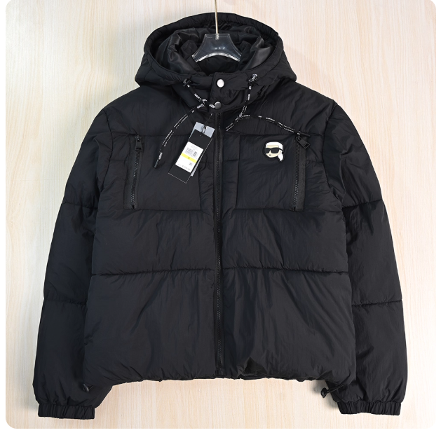 Siqi women's clothing 2510/09 American K-line fluffy thick warm detachable hood quilted casual cotton coat