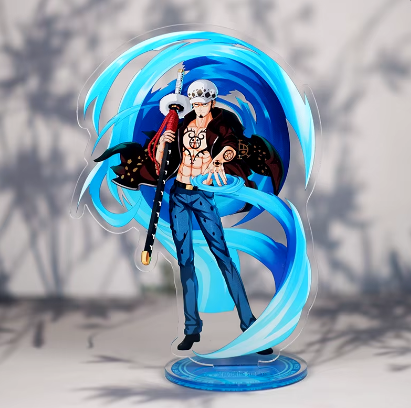 45 design High Quality Transparent Acrylic Figure Stand for the Fans of Anime Monkey D. Luffy Roronoa Zoro as Gifts