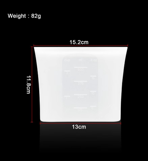 Thickened silicone sealing bag household kitchen refrigerator food grade fresh-keeping bag vegetable food self-sealing silicone packaging bag