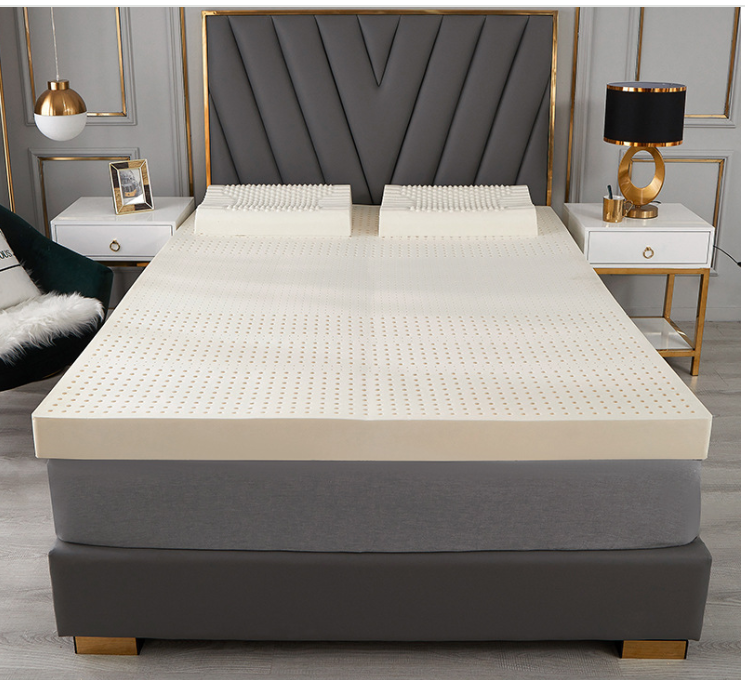 Thailand natural massage lumbar comfortable mattress tatami home single double mat fast rebound latex mattress