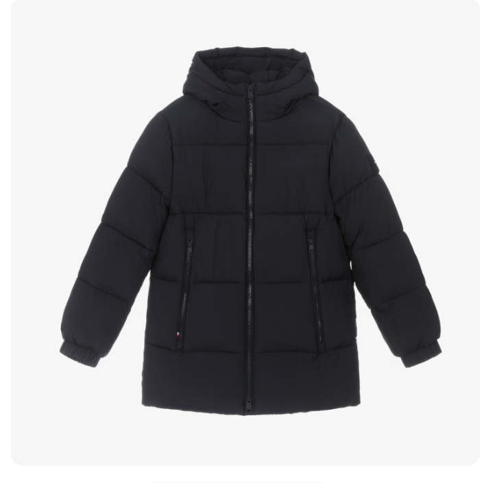 Boys' mid-length thick cotton-padded jacket foreign trade children's clothing winter new boys cotton-padded jacket