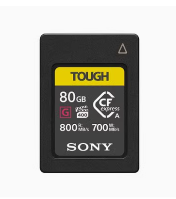 Sony Sony CEA-G80T/G160T camera high speed storage card memory card A1/A7S3/7M4/FX3