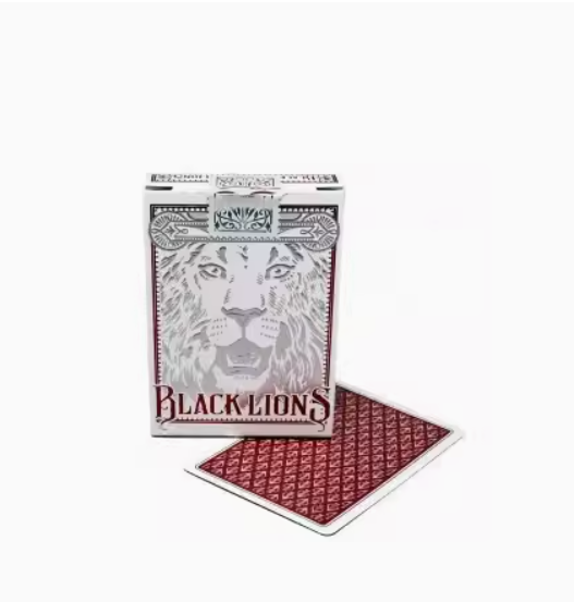 Chris Poker David Blaine Black Lions Full Poker Set USA USPCC Poker