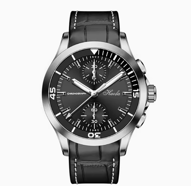 Haofa 2022 new fully automatic mechanical watch men's chronograph trendy fashion waterproof watch men's authentic