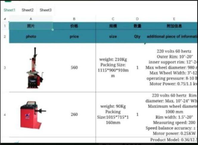 CE custom Tire Changer Changers Machine Tire Changer And Balancer Combo