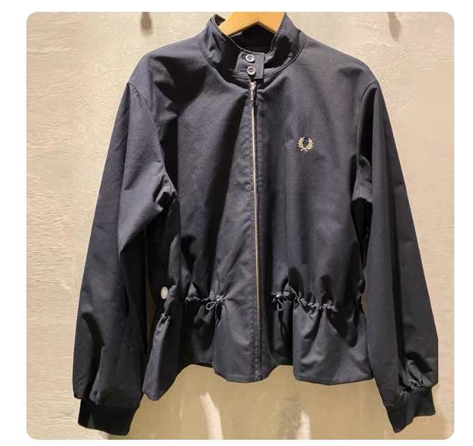 FP wheat ear spring single wear top design niche female 2025 new small size jacket female style waist