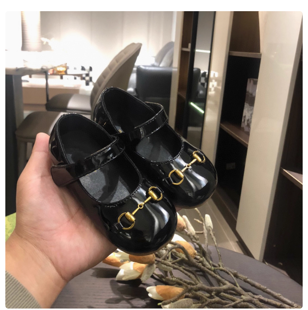 2025 Spring, Summer and Autumn New Styles for Children Girls Single Shoes Small Leather Shoes