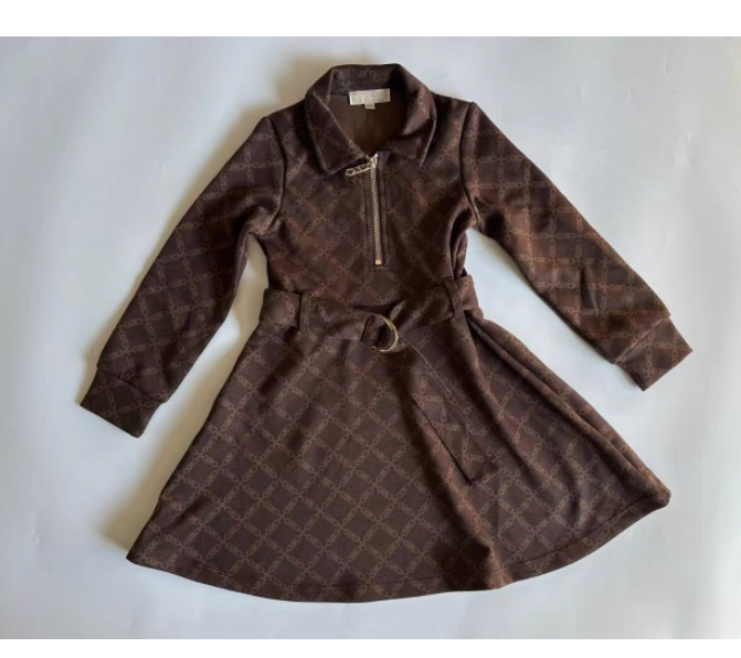 Girls' spring and autumn coats, pants, and dresses