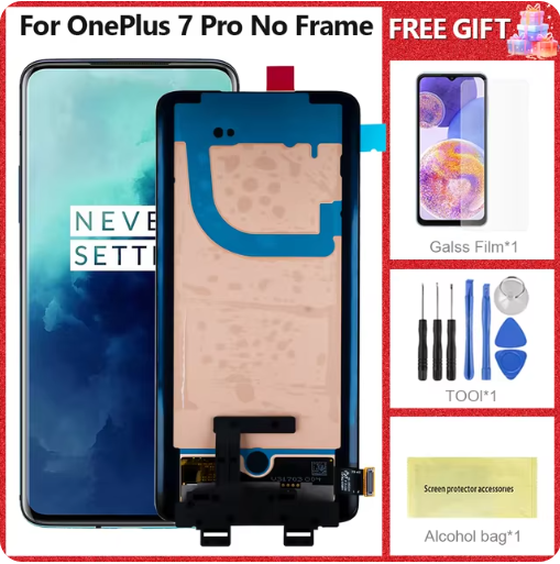 6.67'' Best Quality OLED Display For OnePlus 7 Pro LCD Touch Screen Digitizer Assembly replacement Parts For Oneplus 7 pro