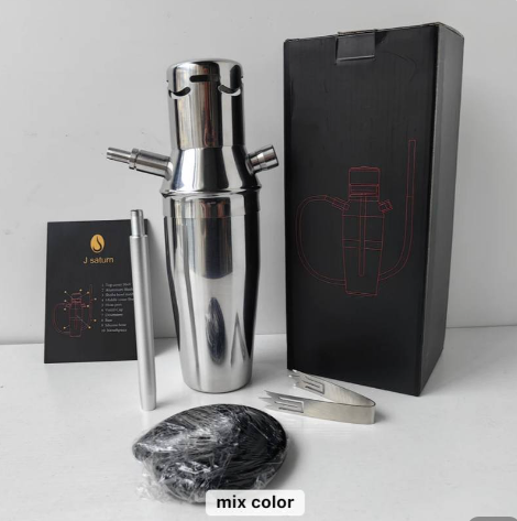 Available Hot selling Portable hookah mini shisha stainless steel small hookah travel shisha hookah cup New small size car sisha