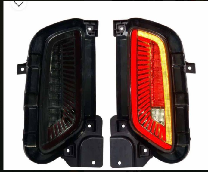 WENYE LED Rear Bumper Light Tail Light Rear Brake Light for Toyota Urban Cruiser Hyryder Auto Accessories