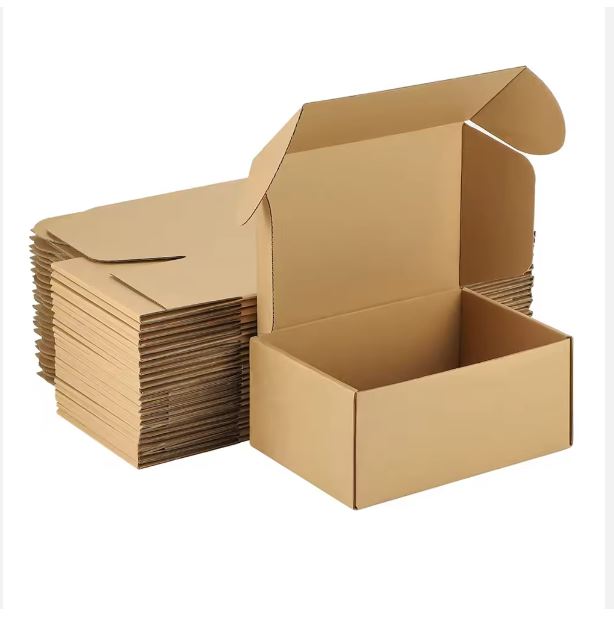 Small Corrugated Cardboard Box Custom Shipping Boxes for Mailing Packing Literature Mailer