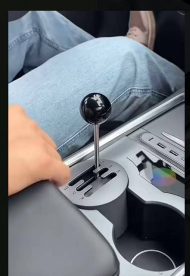 Shifter Gear Lever Polished Ball Shift Stick Great Shifting Feel for Tesla Model Y Model 3 Easy Installation