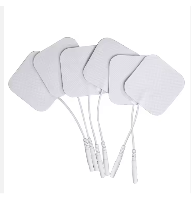 Factory High Quality Self Adhesive 4pc TENS Pads Electrode Pads for Physiotherapy Massager
