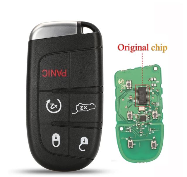 Jingyuqin Smart Remote Key M3N40821302 433MHz For Jeep Grand Cherokee 2013-2020 Dodge Durango ID46 pcf7945 7953 Car Key Fob