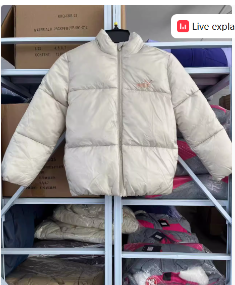 Foreign trade boys and girls children's winter stand-up collar thick cotton jacket special price