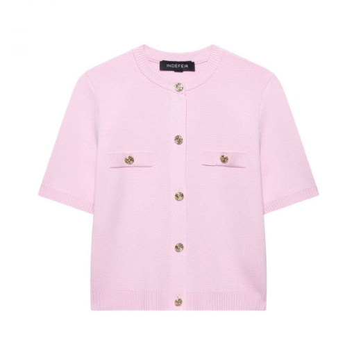 ZA cross-border foreign trade 2025 European and American women's summer round neck knitted cardigan top skirt women's fashion suit women