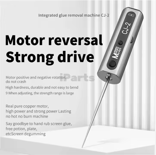 IParts MaAnt CJ-2 Powerful Electric Glue Remover LED Green Dust Light 9 Gears Adjustable Multifunctional Rechargeable Glue Clean
