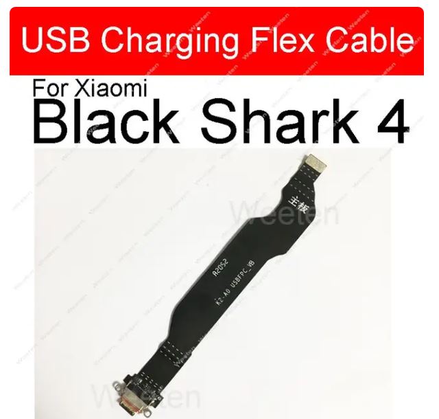 USB Charging Port Dock Charger Plug Connector Board Flex Cable For Xiaomi Black Shark 2 3 4 5 Blackshark 3pro 4pro 5pro Parts