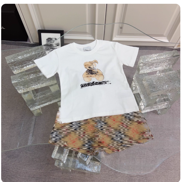 25 new summer high quality children's short-sleeved T-shirts girls casual western-style pure cotton tops small fresh spot