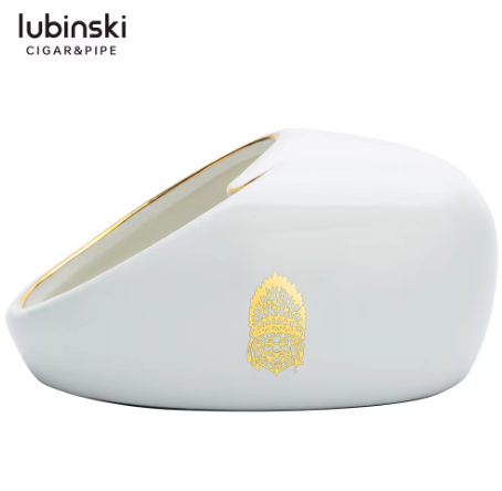 High-End Portable Ceramic oval ashtray Cigar Ashtray