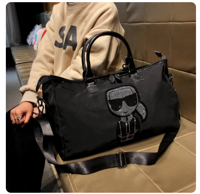 Hong Kong brand travel lightweight bag 2025 new short-distance hand luggage bag large capacity outdoor sports bag for men and women