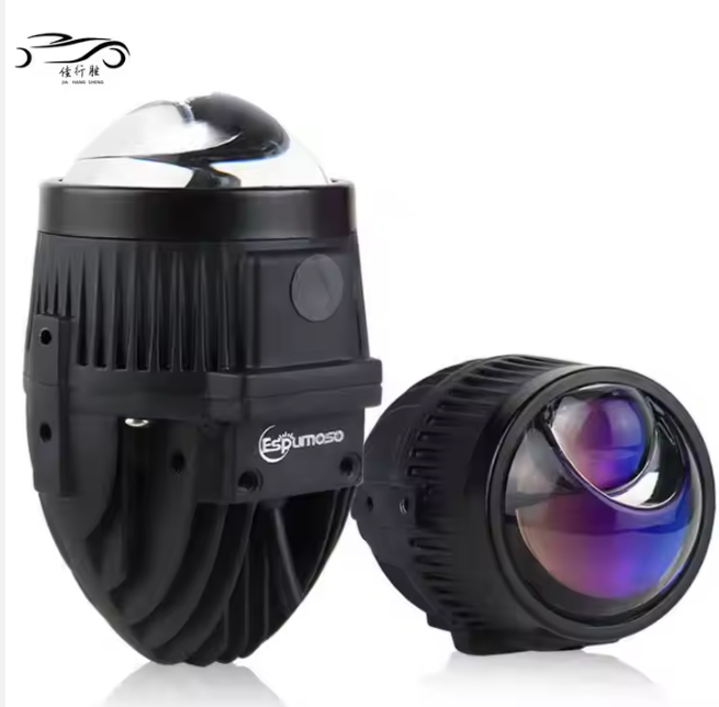 JHS Hot Sale Auto Lighting System 2inch Fog Light K221 Bi LED Projector Lens Headlight 60w 5500k Super Bright Waterproof
