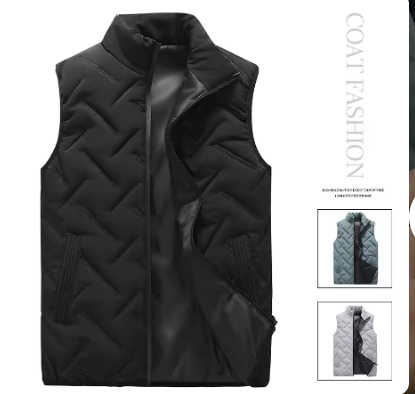 Liu Ming Customized Wholesale 2024 Fashion Men Casual Vest Warm Windproof Plus Size Hiking Sleeveless Waistcoat Jackets