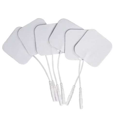 Factory High Quality Self Adhesive 4pc TENS Pads Electrode Pads for Physiotherapy Massager