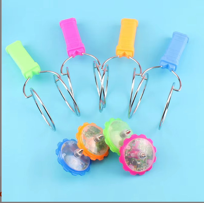Hot Selling Funny Light up Classic Toys Led Magnetic Gyro Wheel for Kids