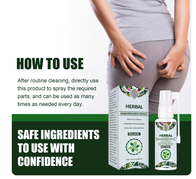 Spray Natural Grass spray Anal soothing spray natural grass spray to relieve swelling hemorrhoids