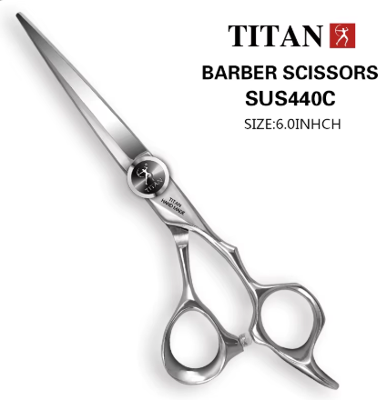 Titan Cut Barber Scissors Hairdressing Training Head Shears Hair Cut Scissors Professional Scissors Customized Perfectly 10PCS