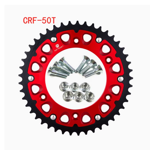 Suitable for Honda CRF XR Extreme Pirate T4T6K6 Asia Tiger Battle Wolf Tooth Plate CNC Chain Plate Sprocket