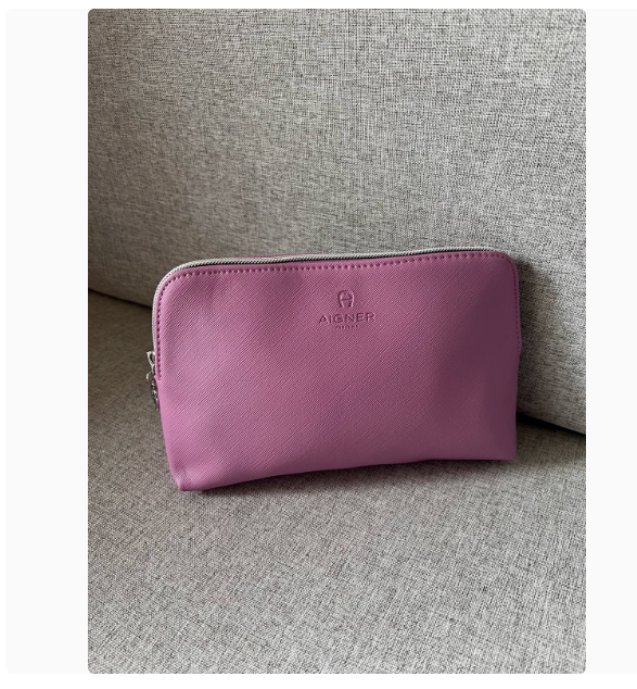 Foreign trade original cross pattern shell-shaped high-end cosmetic bag storage bag