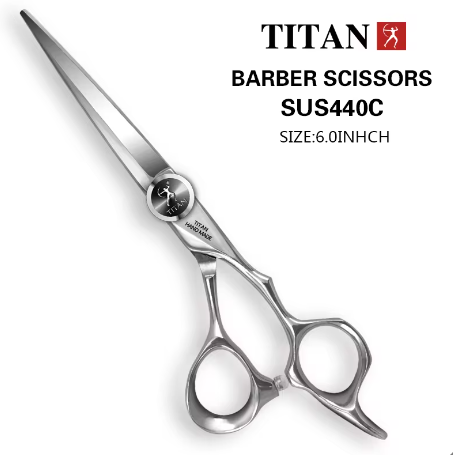 Titan Cut Barber Scissors Hairdressing Training Head Shears Hair Cut Scissors Professional Scissors Customized Perfectly 10PCS