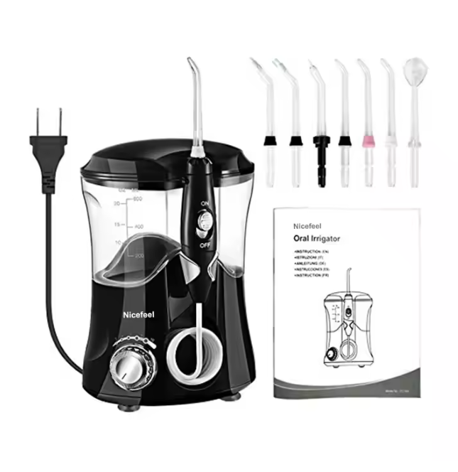 Sleek Electric Tooth Cleaner Pick Teeth Dental Water Flosser Oral IrrigatorSleek Electric Tooth Cleaner Pick Teeth Dental Water Flosser Oral Irrigator
