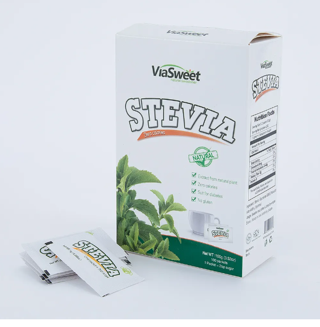 Free samples low calorie sugar free stevia powder erythritol blend stevia sugar in sachets for coffee