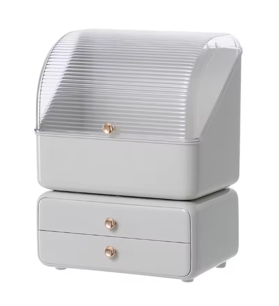 Multipurpose Cosmetics Storage Box Desktop Makeup Jewelry Drawer Dustproof Drawer Storage Box Tissue Boxes Combination Organizer