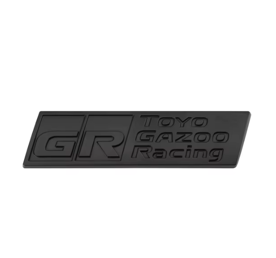 Car Sticker GR Gazoo Racing Badge Front Hood Grille Emblem Decal for Toyota HV YARiS GRMN GR Sport RZ RC RS Prius Lexus Harrier