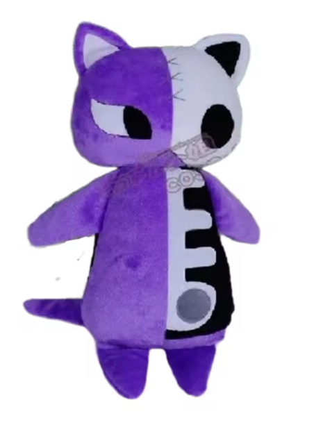 Panty & Stocking with Garterbelt Bone Cat Cos Prop Anime 30cm Height Cartoon Mascot