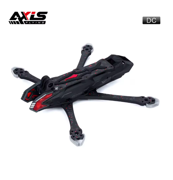 Axisflying Manta 5pro 5inch DC/Squashed X Carbon Fiber Frame Wheelbase 226.5mm 20x20mm/M3 height 23mm For RC FPV Drone