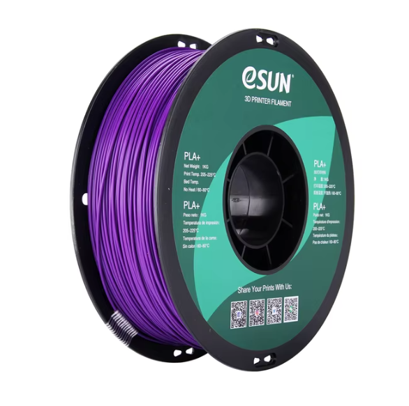 eSUN 3D Printer Filament PLA+ 1.75mm Dimensional Accuracy +/- 0.03mm 1KG (2.2 LBS) Spool 3D Printing Material For 3D Printers
