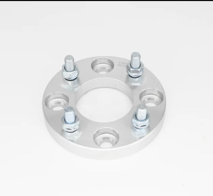 2pcs 15mm/20mm/25mm Thick Wheel Spacers Adapters 4x100 to 4x114.3 For Honda Civic Mazda 323 Toyota Corolla