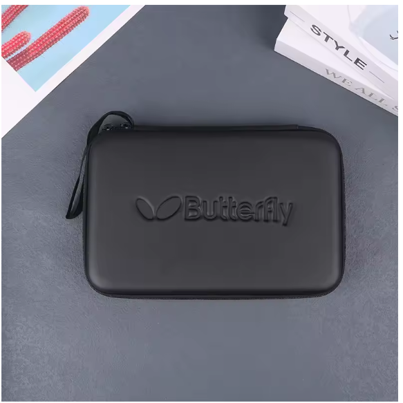 Table Tennis Racket Bag High Quality Square Shaped Handbag Racket Box Hard Portable Sports Zipper Racket Bag