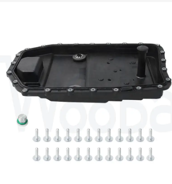 Wooba Transmission Oil Pan 24152333907 24117571217 for BMW 1 3 5 6 7 Series E81 E87 E90 E61 E84 X3 E83