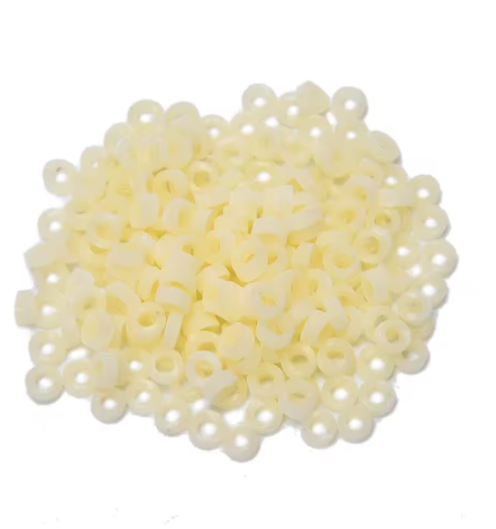 2500PCS=10bags Red/Yellow Bloodworm Bait Granulator Bait Fishing Accessories Fish Tackle Rubber Bands For Fishing