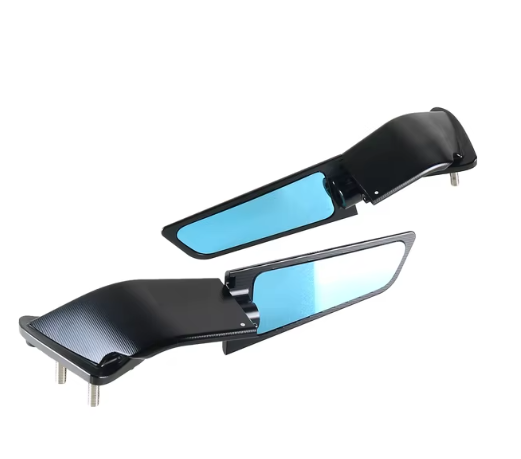 For YAMAHA R6 R1 CNC Aluminum Alloy Rearview Mirror Fixed Wind Wing Rearview Mirror