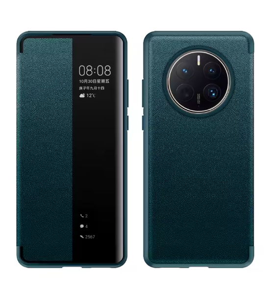 360 Full Coverage Shockproof Flip Phone Case For Huawei P50 P40 Pro Plus Lite P30 Mate 50 40 30 20 RS 20X 10 Pro 9 Folding Cover