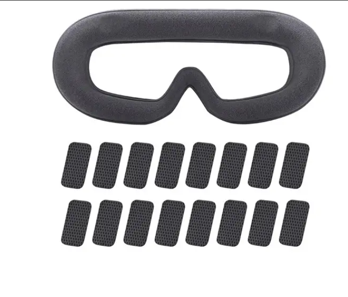 New Drone Goggles Face Plate Replacement Kit For DJI Avata 2 Goggles 3 Face Mask Cover Drone Flight Glasses Sponge Foam Eye Pads